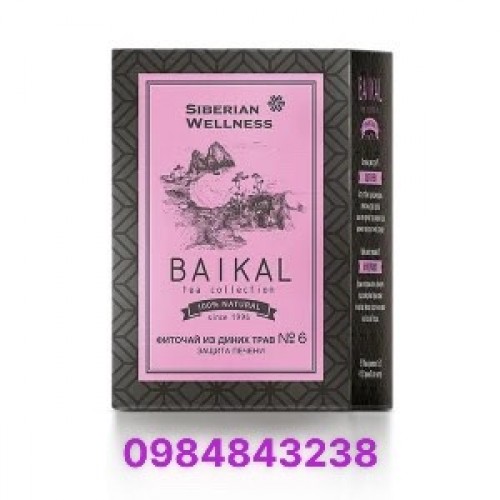 Trà thảo mộc Baikal tea collection. Herbal tea №6 Trà Gan